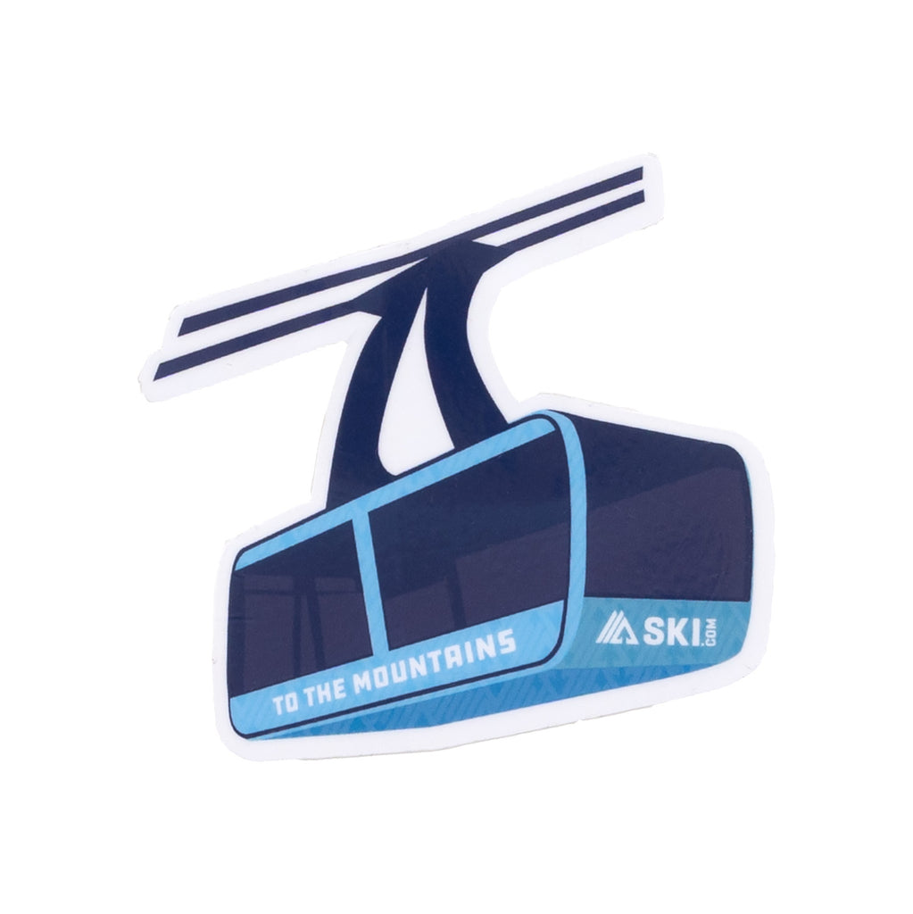 Ski Tram Sticker